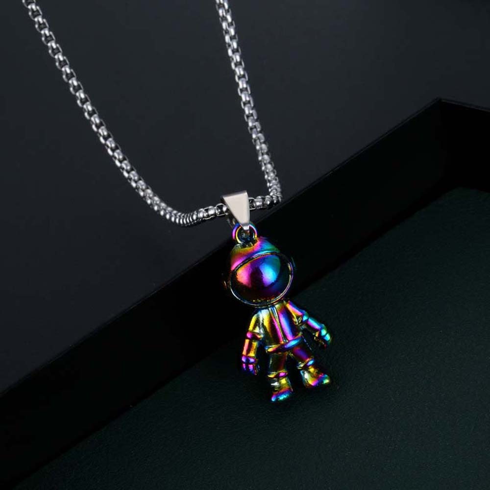 Vòng cổ Mặt Hình Phi Hành Gia Nhiều Màu Sắc