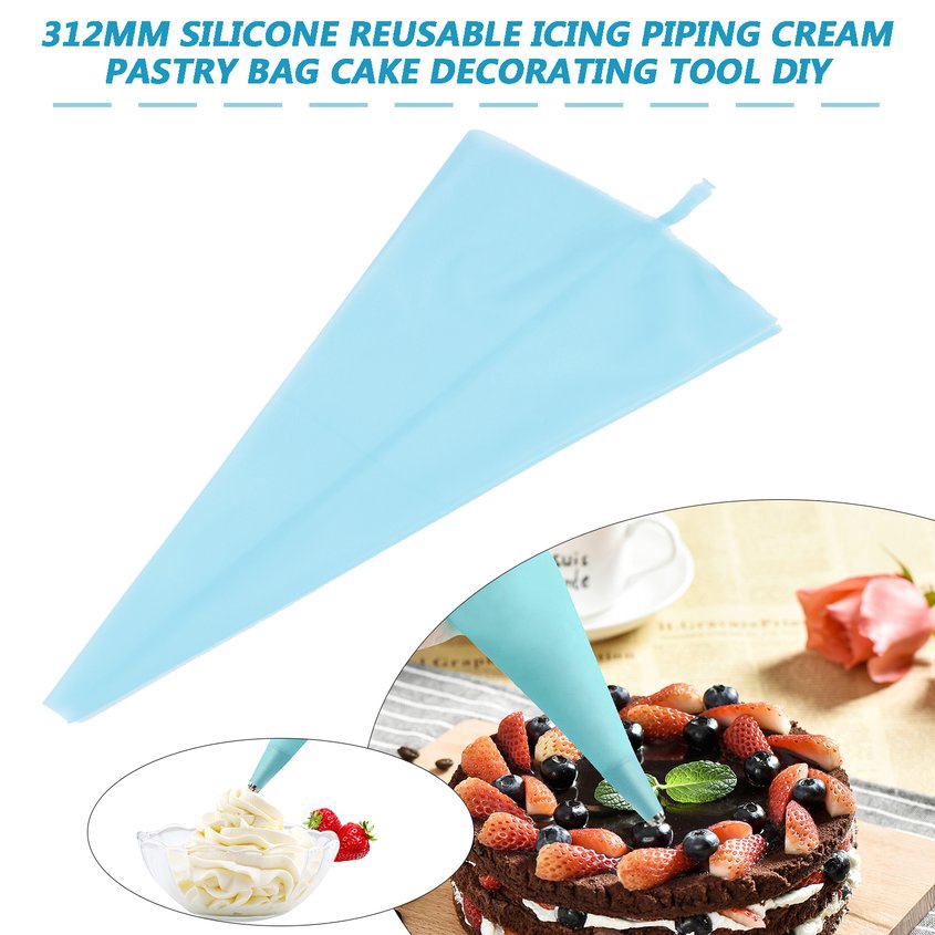 Túi silicone EHA 312mm sử dụng nhiều lần dùng để bắt bông kem trang trí DIY