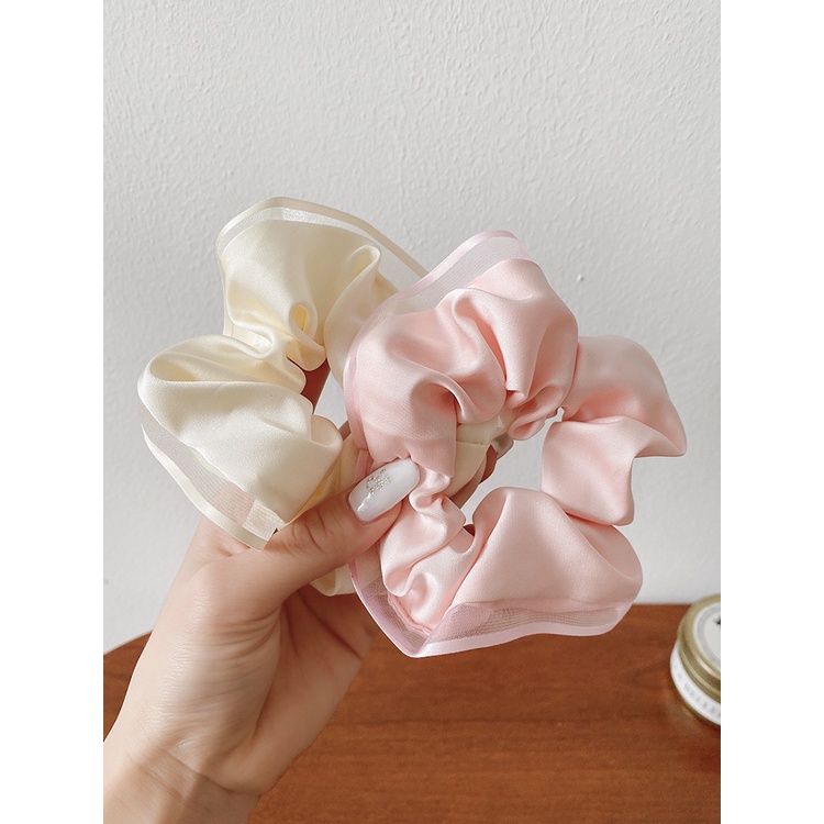 Dây Thun Cột Tóc Màu Trơn Thiết Kế Mới