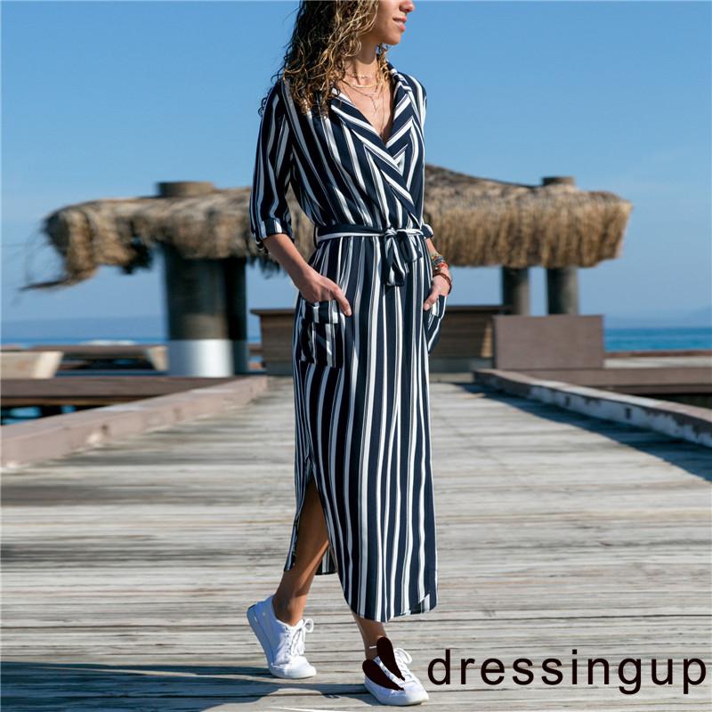 Đầm Maxi Cổ Tim Xẻ Tà Quyến Rũ Dành Cho Nữ | BigBuy360 - bigbuy360.vn