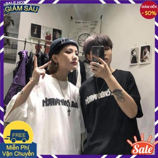 Áo thun tay lỡ Nam Nữ Oversize, áo phông form rộng unisex A70