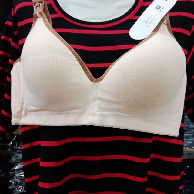 (8086 ảnh video e có thật ) áo lót mở khuy cho bé ti ,bát to chất cotton tặng kèm 1 móc nối