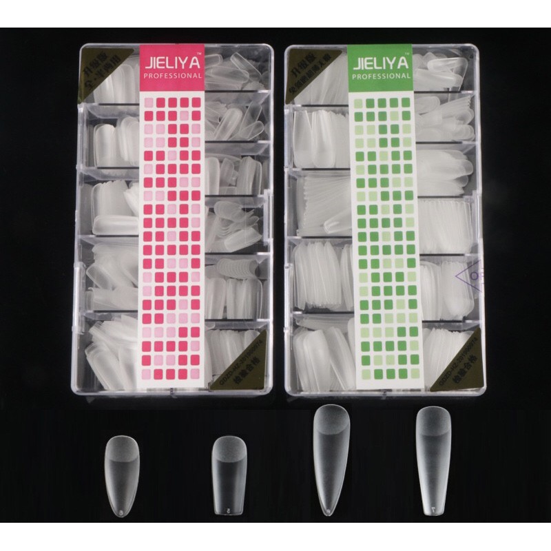 Móng úp tay phom chuẩn jieliya - nhám