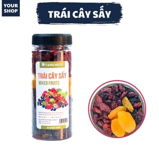 Trái cây sấy dẻo Yourshop - Mơ, Dâu tây, Nho, Nam việt quất - Mixfruit