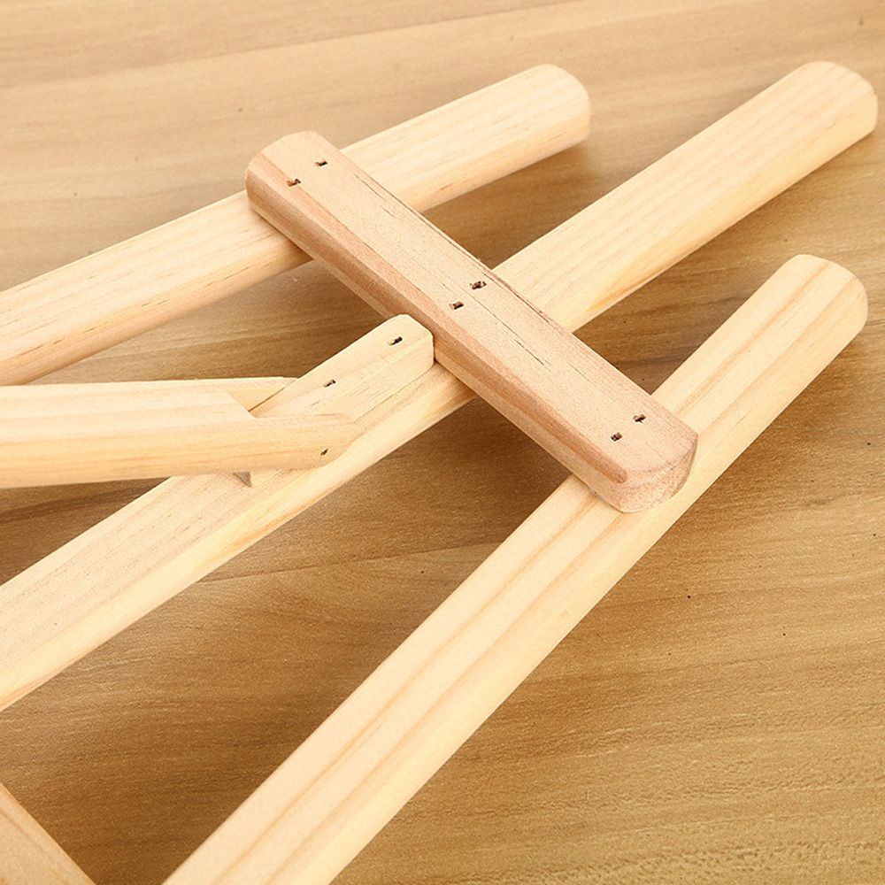 Giá Đỡ Bảng Vẽ / Danh Thiếp Bằng Gỗ Tinh Tế Có Thể Điều Chỉnh Trang Trí Bàn Học