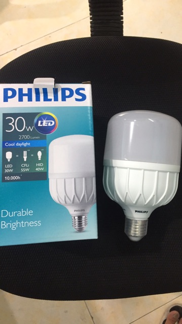 Bóng đèn Led buld trụ TRUE FORCE HB 30w philips