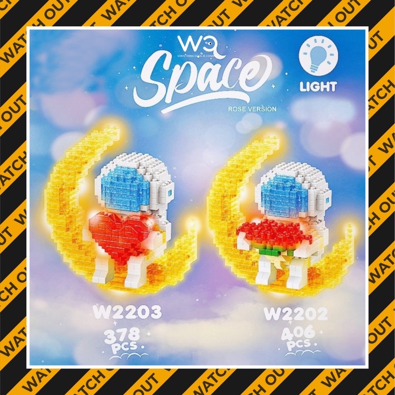 Lego Phi hành gia mini LED | WatchOut