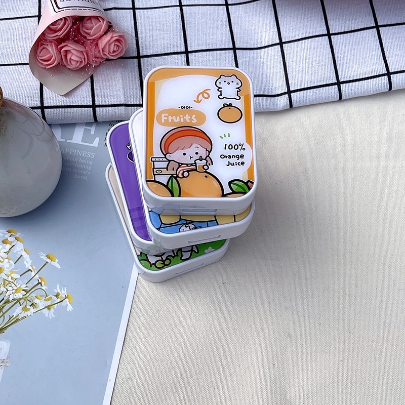 khay đôi dựng Lens nhóc kute