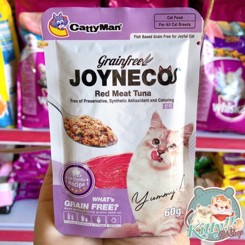 Thức ăn pate cho mèo không tinh bột Joyneco Grain Free thương hiệu Nhật made in Vietnam đủ vị Doggy Man, Kitty Pet Shop