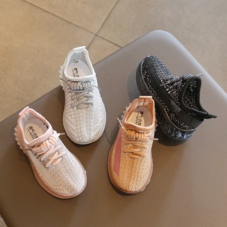 (Freeship_50k) Giày thể thao vải len đế dạ quang siêu yêu cho bé trai bé gái 988