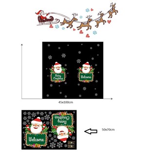 Decal Bảng chào Giáng Sinh