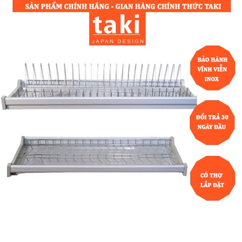 Giá Bát Cố Định TAKI Khung Nhôm INOX 304 Cao Cấp - Có Thợ Lăp