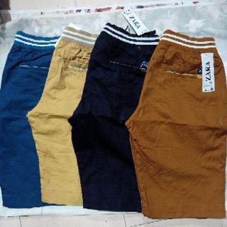 Quần sọt vải kaki lưng thun