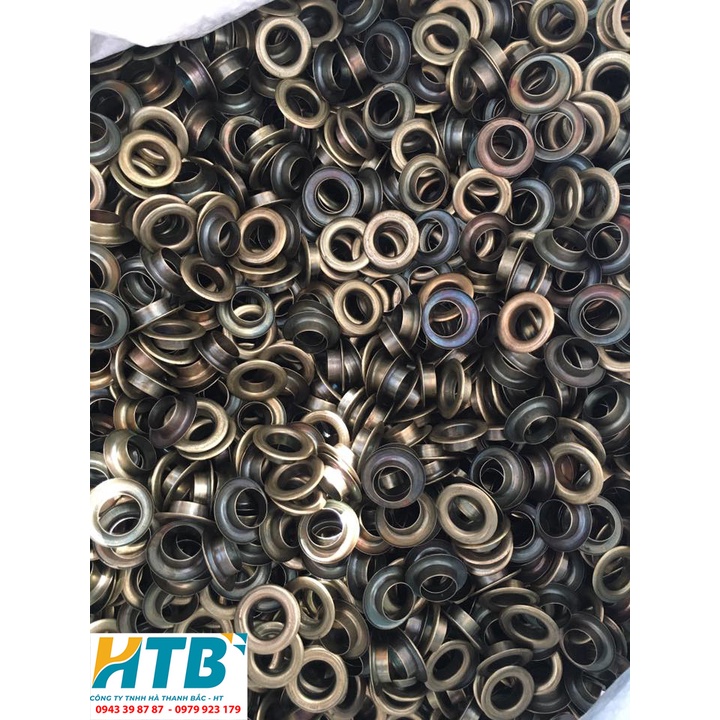 Khoen ore Khoen mắt cáo Khoen oze từ 4mm đến 12mm bằng INOX không gỉ  - 100 cái / túi
