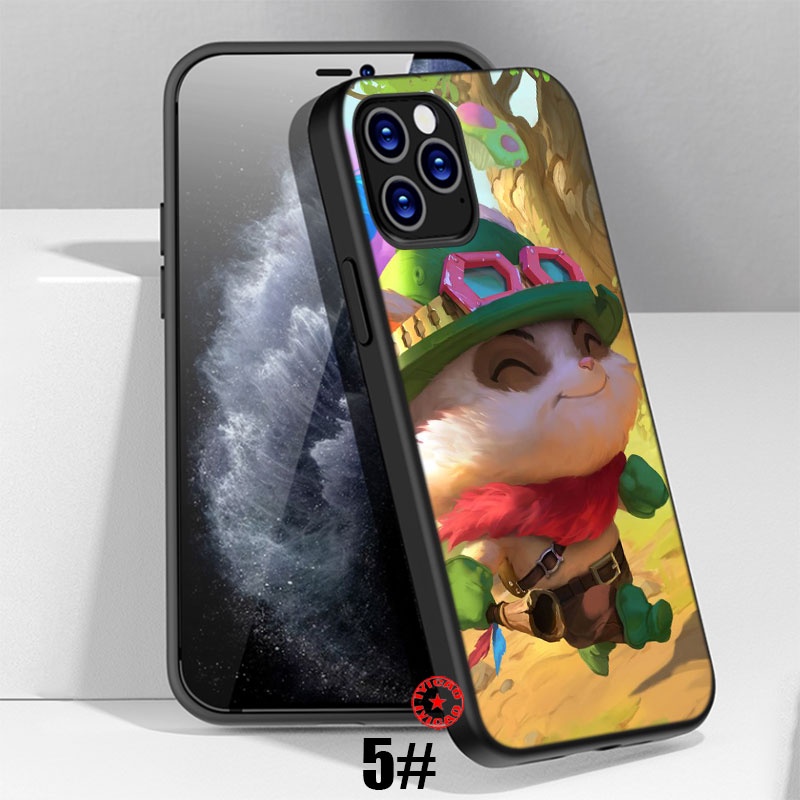 Ốp Điện Thoại Mềm Hình lol teemo is36 Cho iphone 13 12 pro max mini xs max x