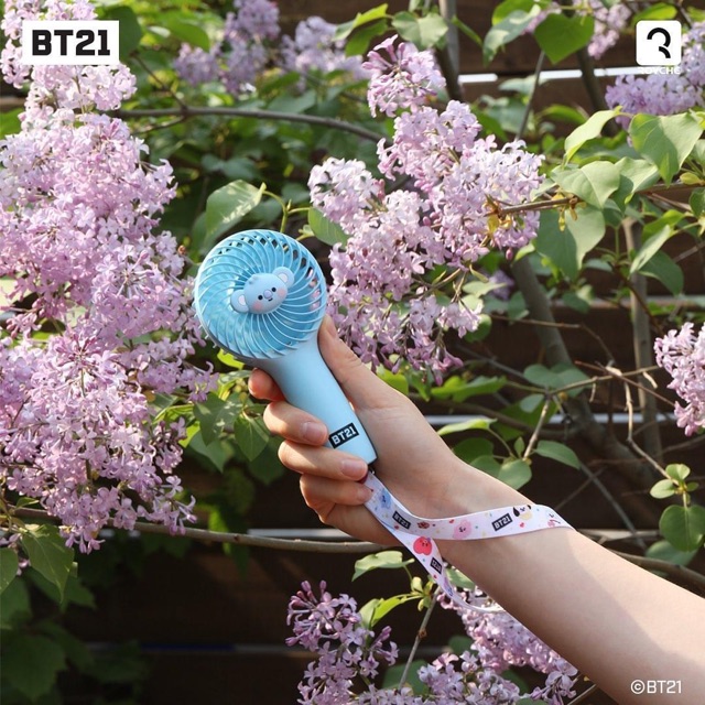 Handy Fan BT21 mini - Quạt BT21 hàng Official