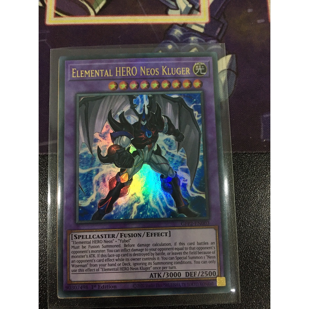 Thẻ bài Elemental HERO Neos Kluger Xuất xứ Châu Âu