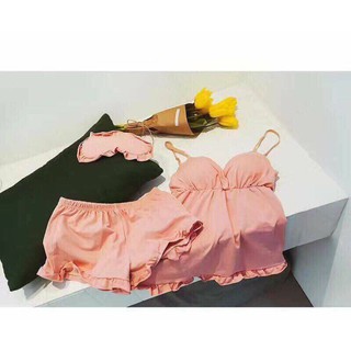 bộ ngủ 2 dây cực cute