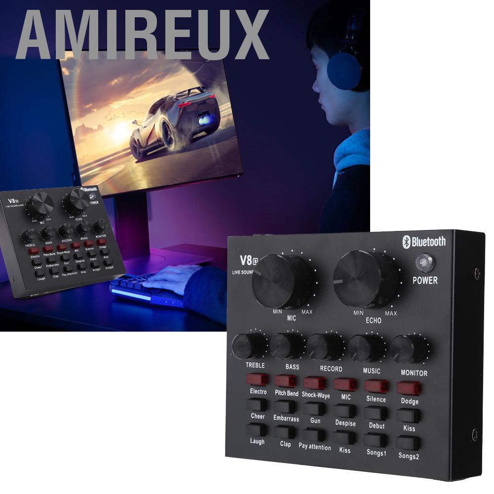 Bộ Thiết Bị Điều Khiển Âm Thanh Dj Amirex V8