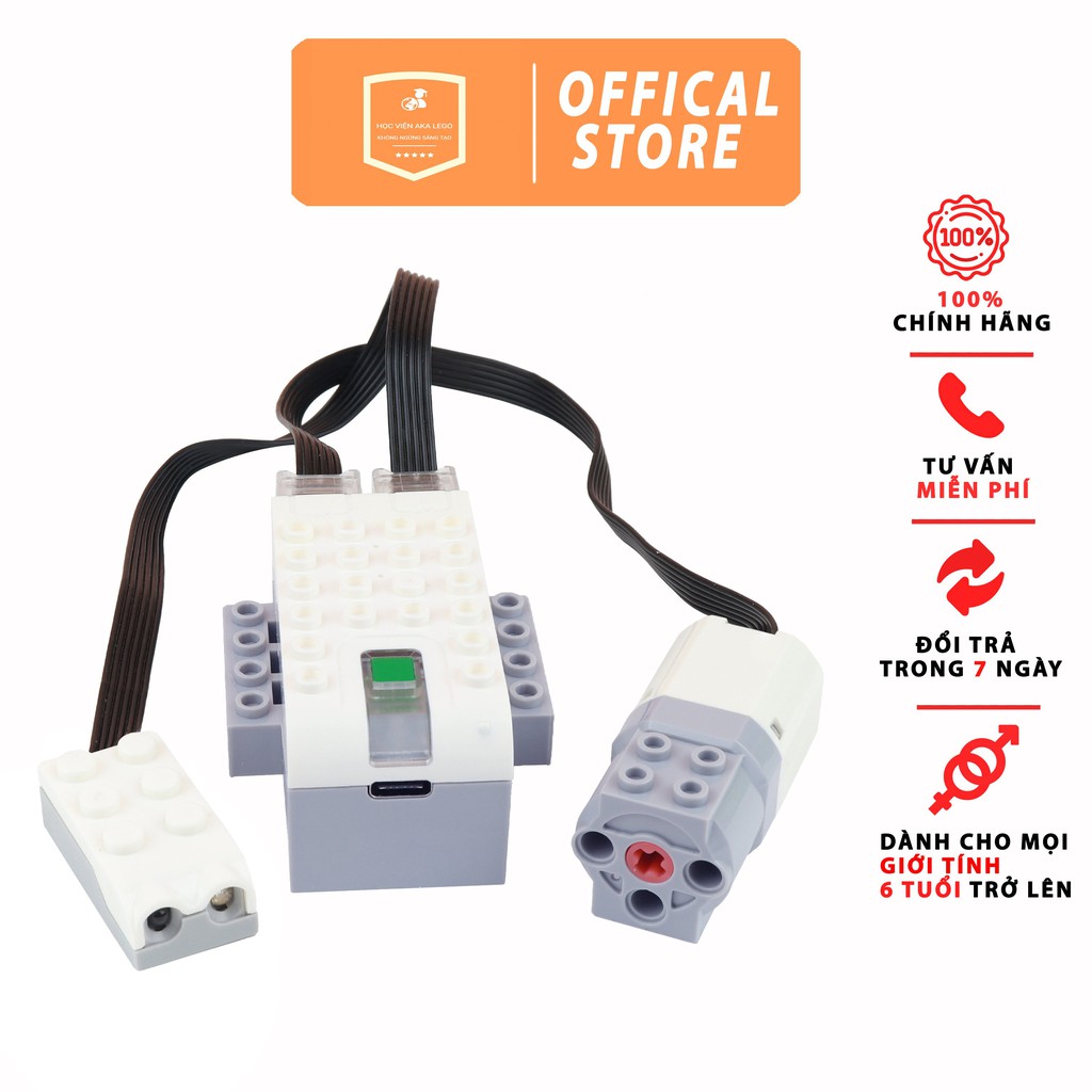 Lego Education Robot Wedo 2.0 280 PSC Lego Tích Hợp Lập Trình Thông Minh Chính Hãng Học Viện Aka LEGO Bảo Hành 1 Năm