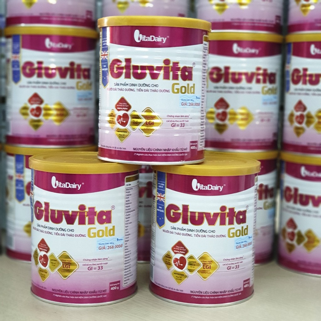Sữa bột Gluvita Gold 400g 5 hộp