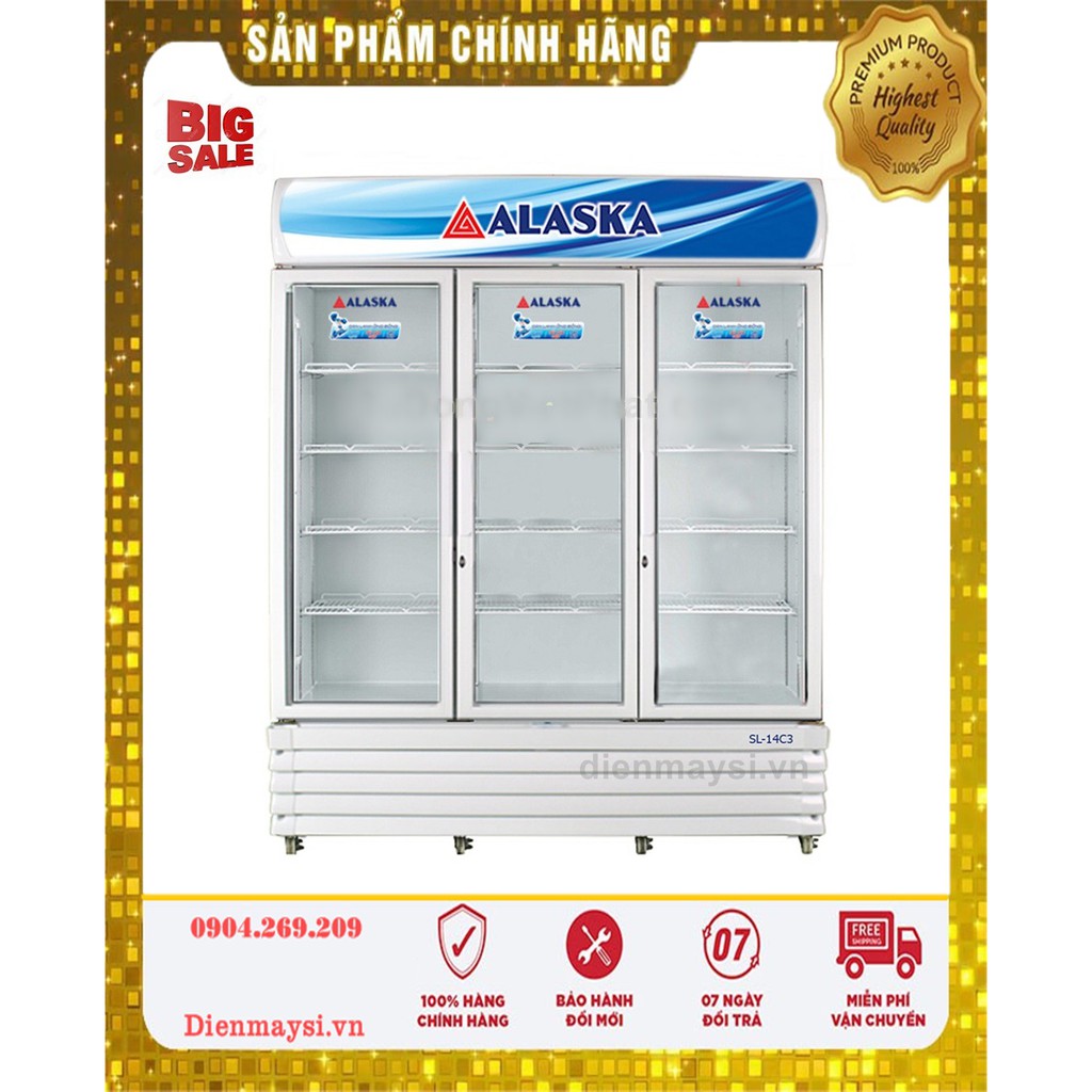 Tủ mát Alaska 1400 lít SL-14C3 (Miễn phí giao tại HCM-ngoài tỉnh liên hệ shop)