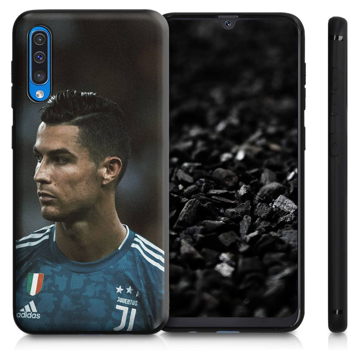 Silicone Ốp Điện Thoại Tpu Silicon Mềm Hình Cr50 Cr7 Cristiano Ronaldo Cho Samsung Galaxy A7 2018 / A9 2018 / Note 10 / Note 10 Plus / Note 10 Lite
