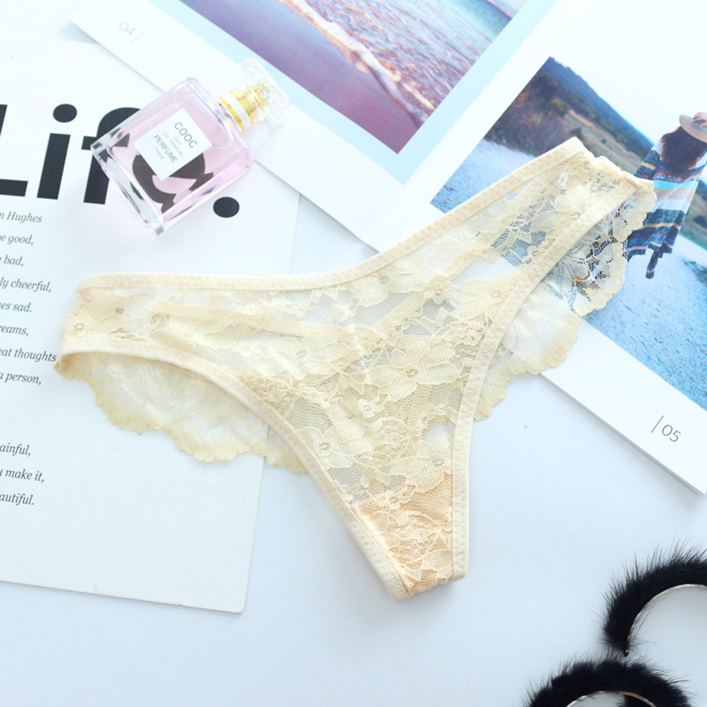 Quần lót lọt khe - Quần lót ren nữ phối dây sexy - Chất liệu ren mềm mịn, mẫu mới DNL019 | BigBuy360 - bigbuy360.vn
