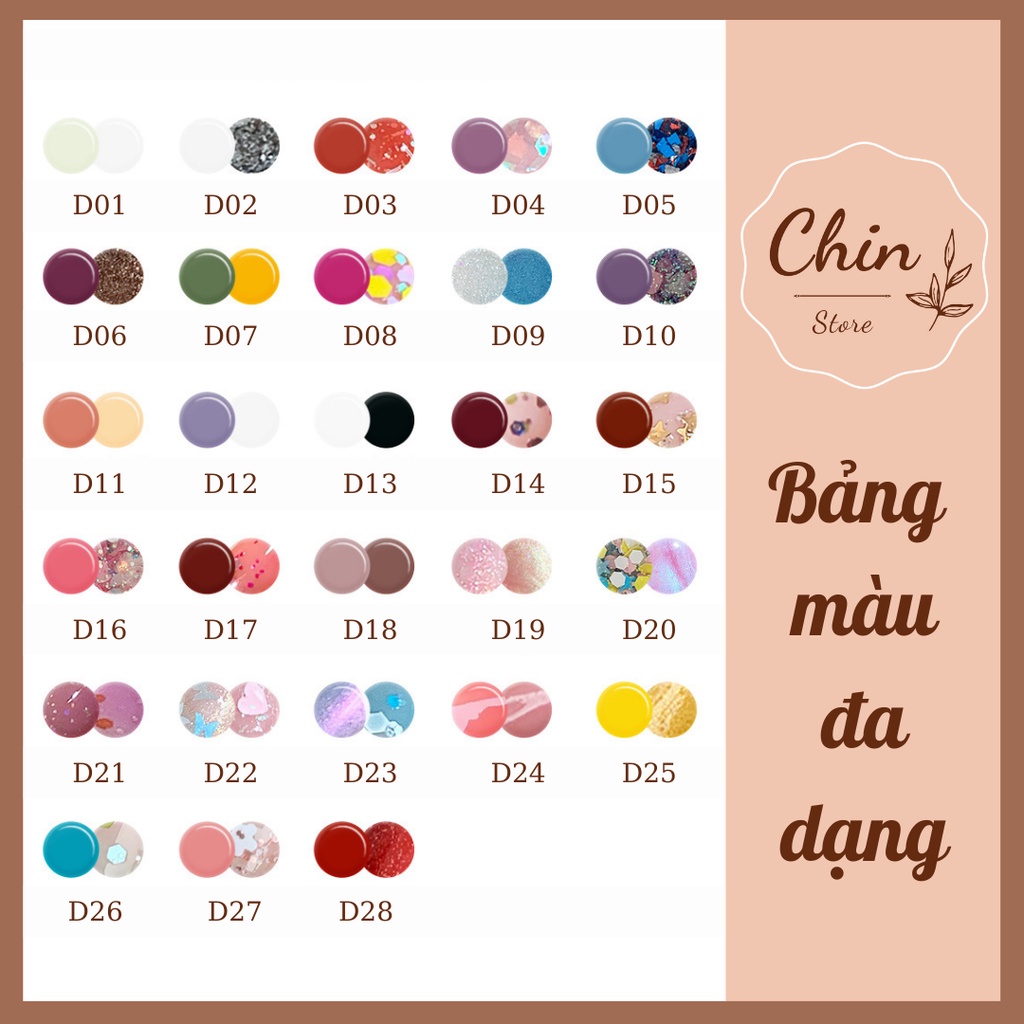 Set 2 chai sơn móng tay Maxfine an toàn loại 6ml