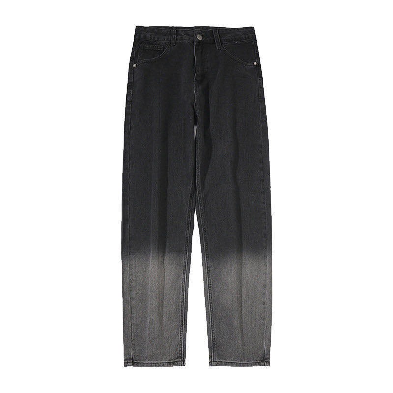 Quần Baggy Jean Ống Suông Nam Nữ Unisex Chất Dày Dặn Không Co Giãn | BigBuy360 - bigbuy360.vn