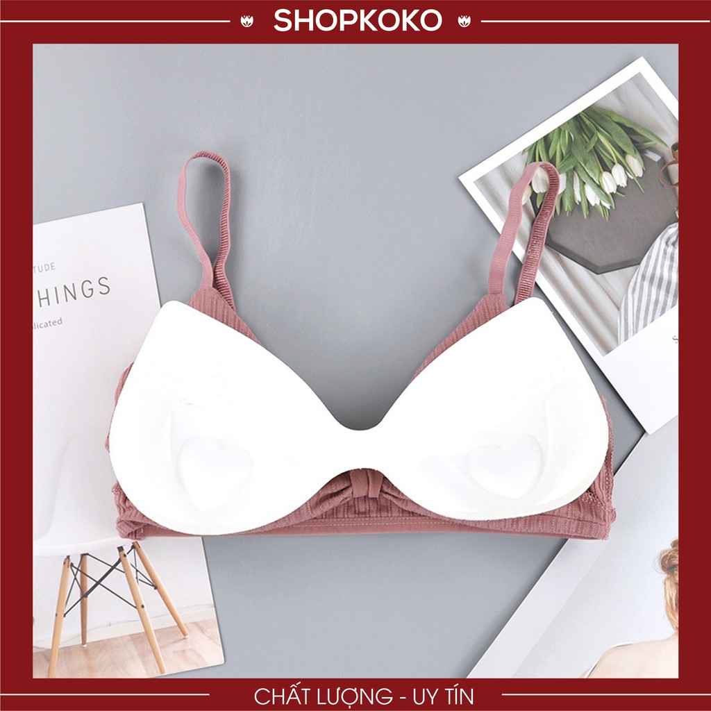 Áo Ngực Cotton Thắt Nơ, Áo Ngực 2 Dây siêu quyến rủ 308 | BigBuy360 - bigbuy360.vn