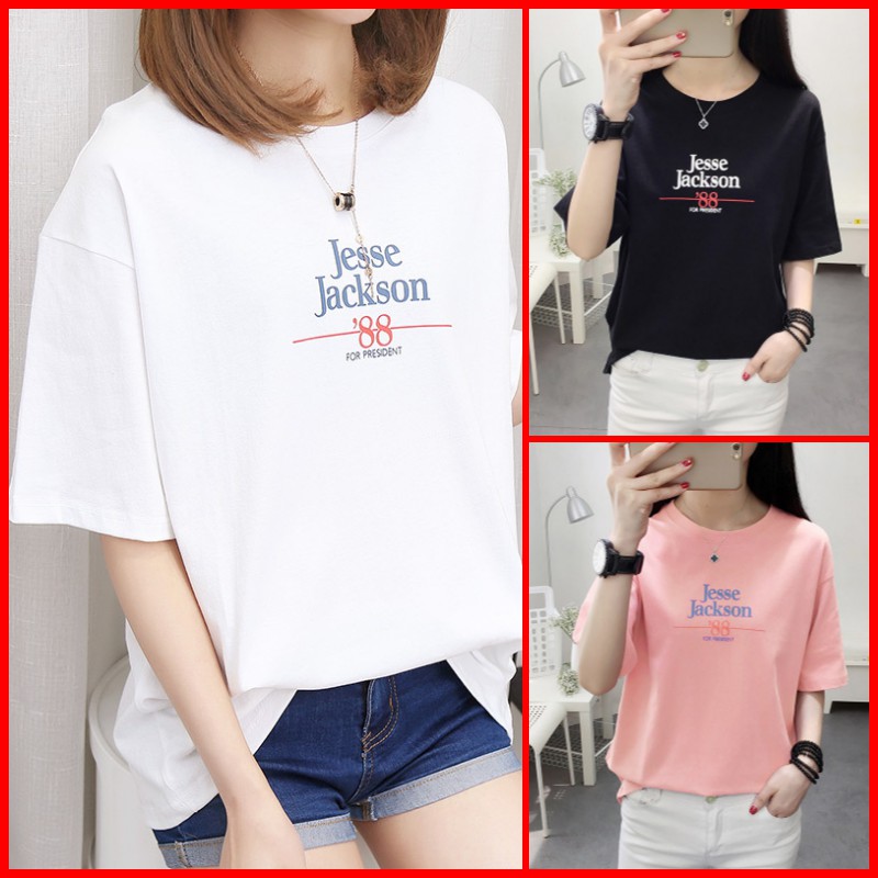 Áo thun nữ AP52 Jesse jackson tay lỡ form hàn quốc đep