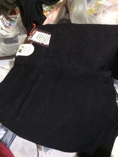 Quần jeans đen nữ co giãn cao cấp