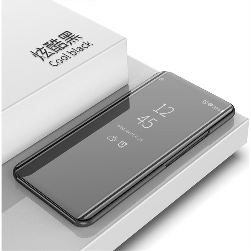 Bao da nắp gập tráng gương thời trang cho OPPO F1 F9 | BigBuy360 - bigbuy360.vn