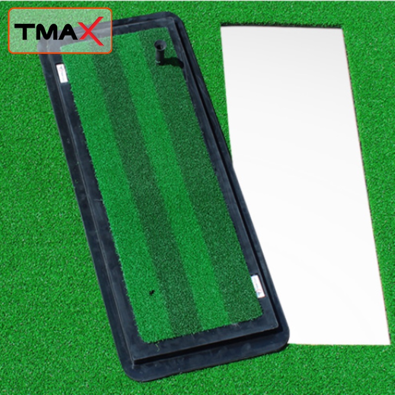 Thảm Tập Golf Tại Nhà Mặt Cỏ Fairway Cao Cấp TMAX FAIRWAY MAT Chắc Chắn Không Bong Cỏ, Cảm Giác Gậy Chân Thực.