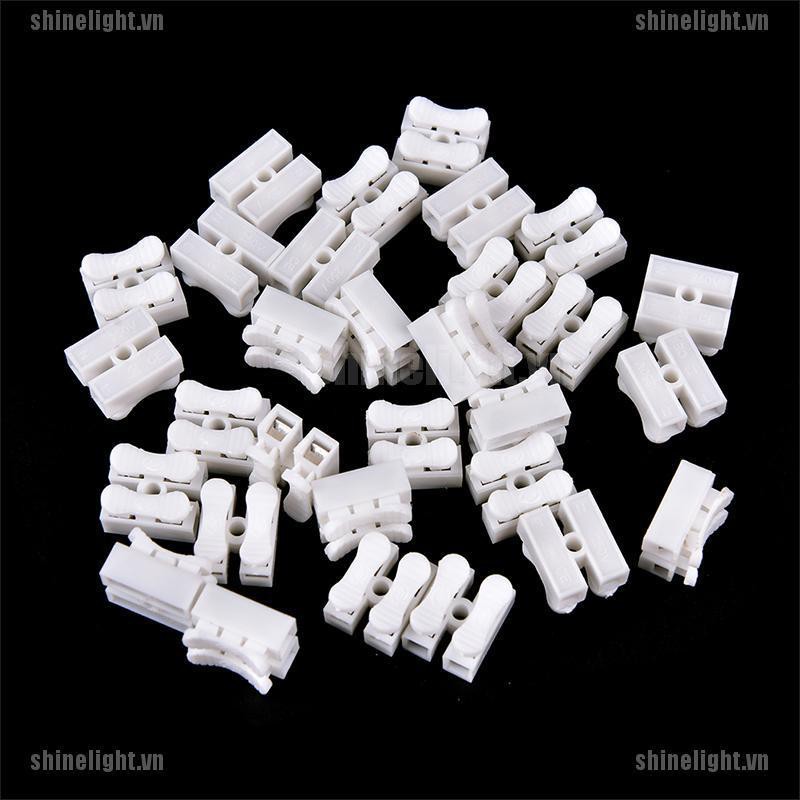Set 30 Dây Điện 2-Pin Màu Trắng Đặc Biệt