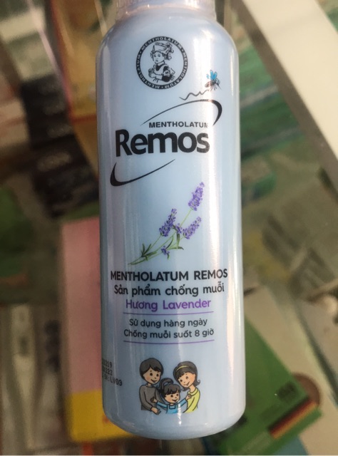 REMOS XỊT CHỐNG MUỖI - 60ml 150ml