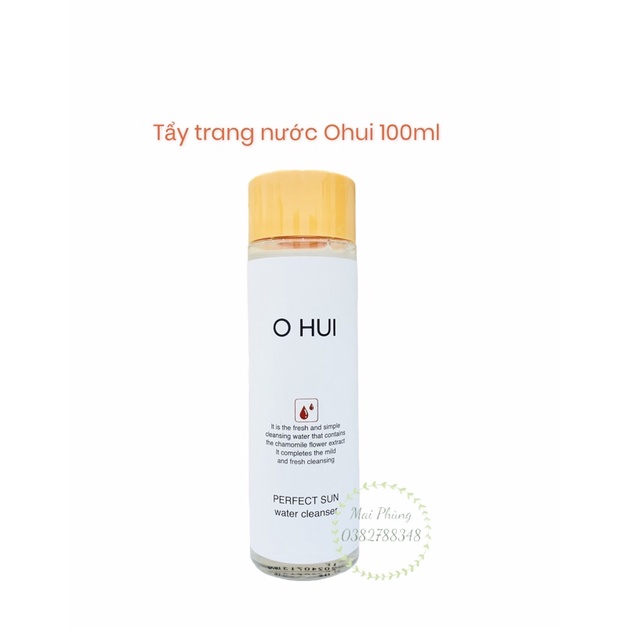 Tẩy trang Ohui Sun Water Cleanser