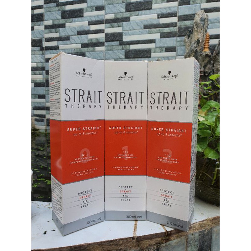 KEM DUỖI TÓC SCHWARZKOPF STRAIT THERAPY SỐ 1