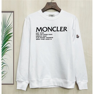 Áo sweater cổ tròn in chữ mẫu mới 2021 thời trang thu đông cho nam