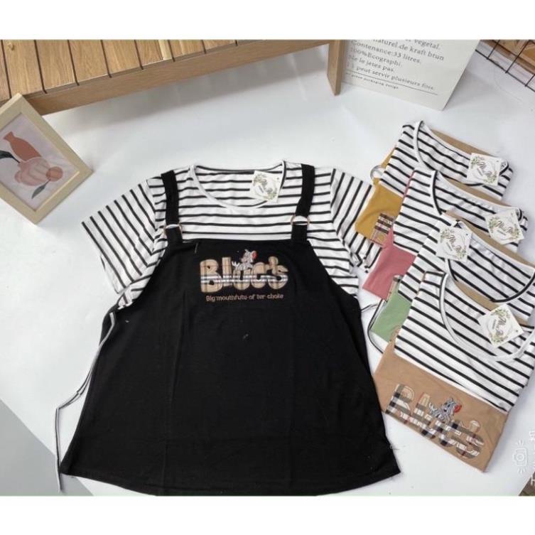 Áo Bầu dáng yếm kẻChất 100% Cottonsiêu đẹp