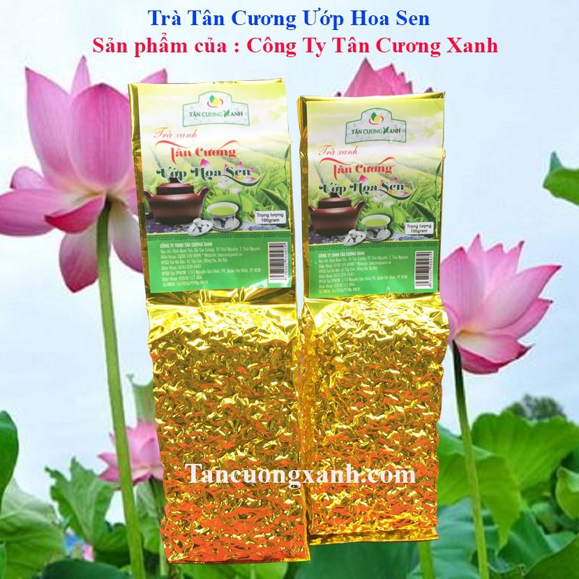 TRÀ TÂN CƯƠNG ƯỚP HOA SEN THƯỢNG HẠNG