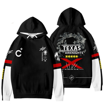 Áo Hoodie Tay Dài Cosplay Nhân Vật Anime Amiya Texas