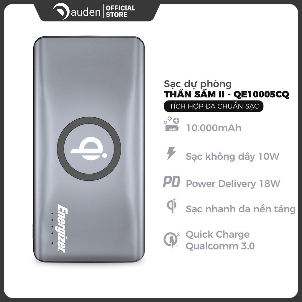 Pin Energizer THẦN SẤM II - 10,000mah - QE10005CQ