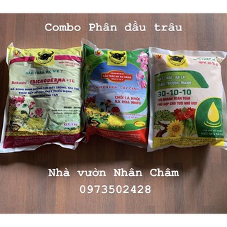Combo phân bón đầu trâu bổ sung dinh dưỡng cho đất, kích thích tăng trưởng cho cây