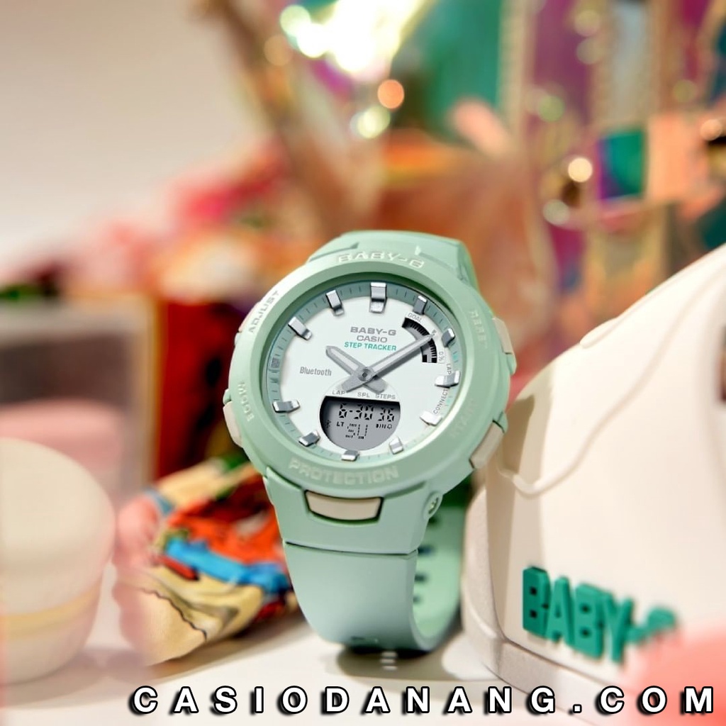 Đồng hồ nữ Casio Baby-G chính hãng chính hãng BSA-B100CS-3ADR (41mm)