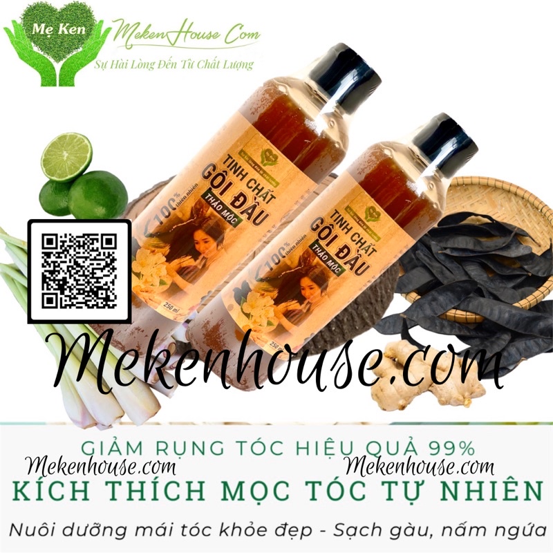 TINH CHẤT GỘI ĐẦU THẢO MỘC MẸ KEN (500ml và 250ml)