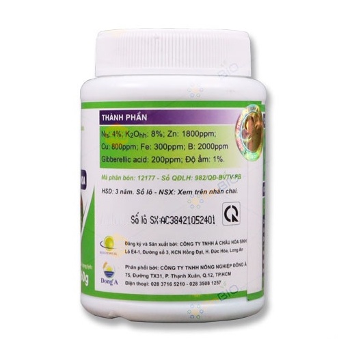 Phân Bón Vi Lượng HC 101 , Sản Phẩm HC101 giúp kéo dài lá, dài chuỗi hoa