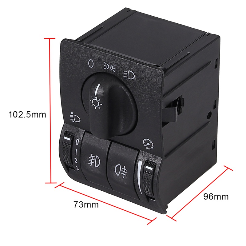 Công Tắc Điều Khiển Đèn Sương Mù Xe Hơi 6240097 Ốp Lưng Cho Opel Astra G Zafira A