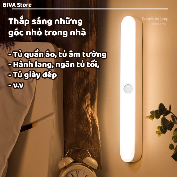 Đèn Cảm Biến, Đèn Led Cảm Ứng Chuyển Động Không Dây Thông Minh - Gắn Cầu Thang, Nhà Vệ Sinh, Tủ Quần Áo | BigBuy360 - bigbuy360.vn